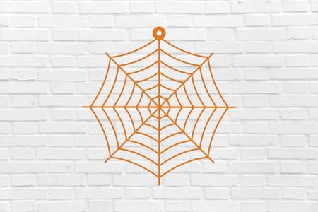 Halloween keychain earrings spider web earrings styles
