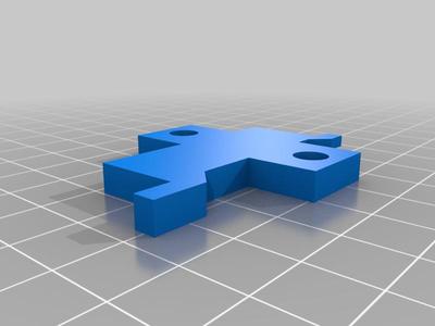 Camera mount adapter with BLTouch