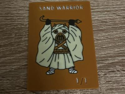 MTG Sand Warrior Tusken Raider Token