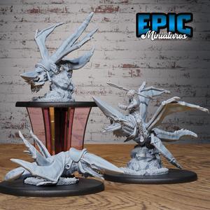 Star Shark Set ‧ DnD Miniature ‧ Tabletop Miniatures ‧ Gaming Monster ‧ 3D Model ‧ RPG ‧ DnDminis ‧ STL FILE