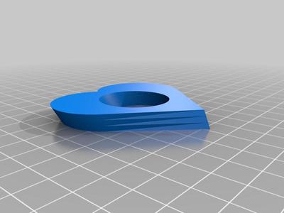 Heart napkin holder