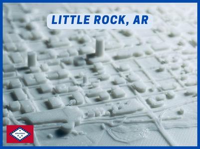 Little Rock, AR - Tiny 3D City