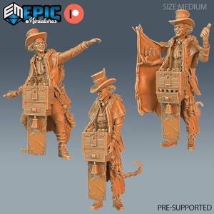 Strange Merchant Set ‧ DnD Miniature ‧ Tabletop Miniatures ‧ Gaming Monster ‧ 3D Model ‧ RPG ‧ DnDminis ‧ STL FILE