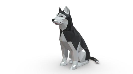 Husky figure