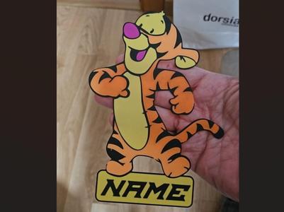 Tigger Winnie the Pooh - Your Name