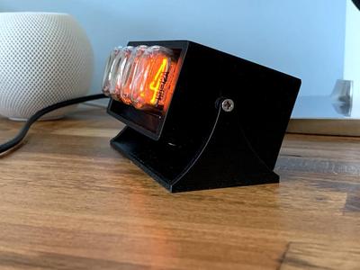  4 Digit ESP Wemos IN-12 Nixie Clock Case 
