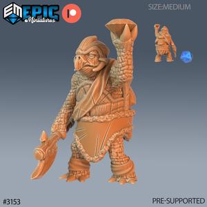 Turtle Folk Tribe Warrior Adventurer ‧ DnD Miniature ‧ Tabletop Miniatures ‧ Gaming Monster ‧ 3D Model ‧ RPG ‧ DnDminis ‧ STL FILE