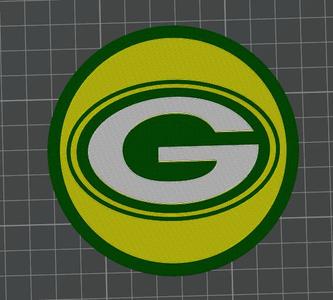 Green Bay Packers coaster