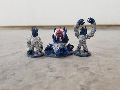 Worm Mummy Eyehorror With Guards