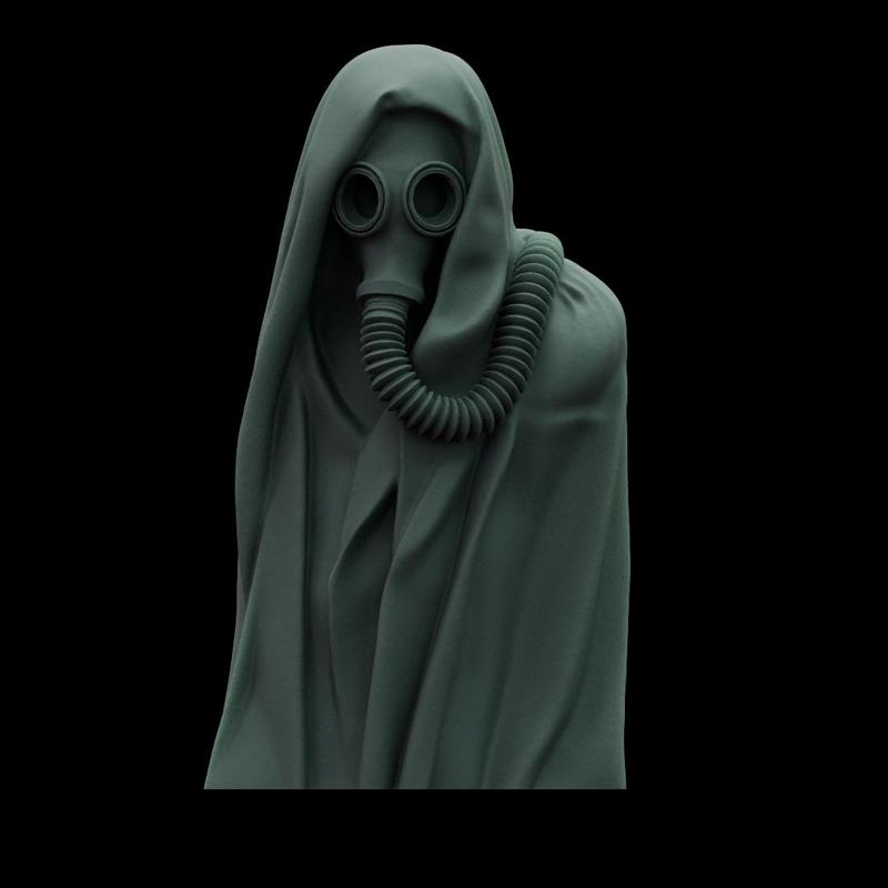 gas mask ghost