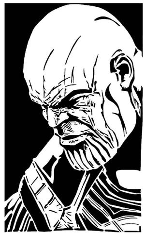 Thanos stencil 6