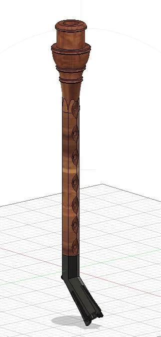 Bulgarian Bagpipes - Gaida Chanter in F, Experimental   