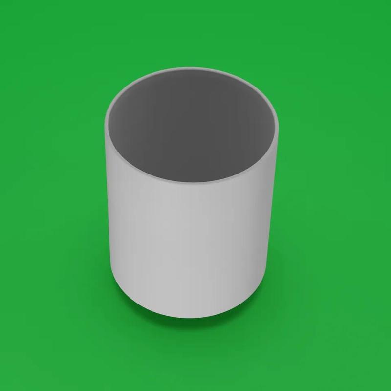 Simple pencil cup   
