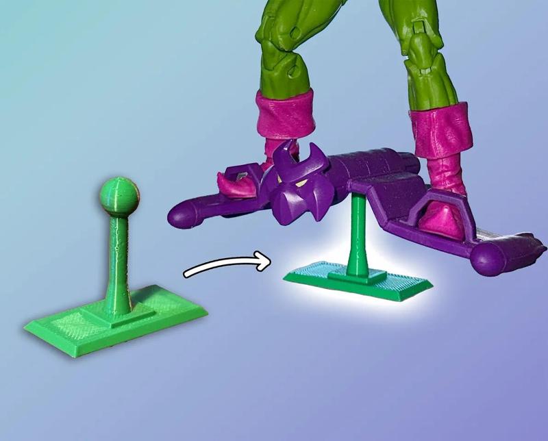 Green Goblin Glider Stand   