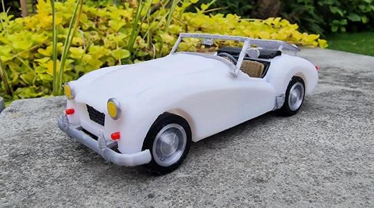 Triumph TR2 year 1954 Designer Ed van der Heijden.   