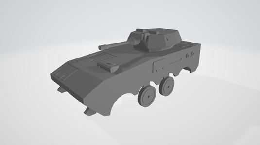 1:76 turboracing type APC body shell