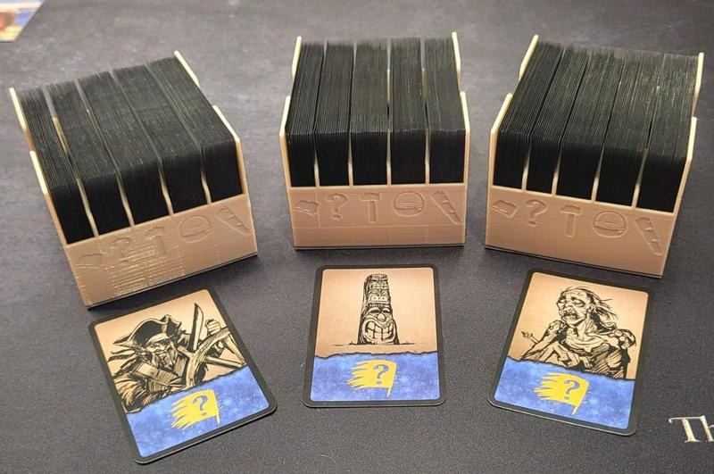 Robinson Crusoe: Companion App Deck Card Trays