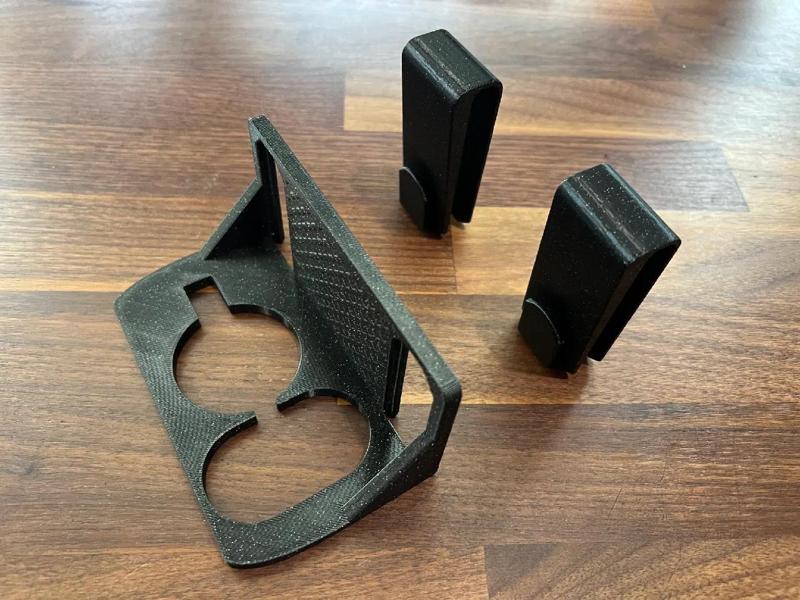 OpenSourceEV NACS Adapter Holder for Rivian R1T & R1S   