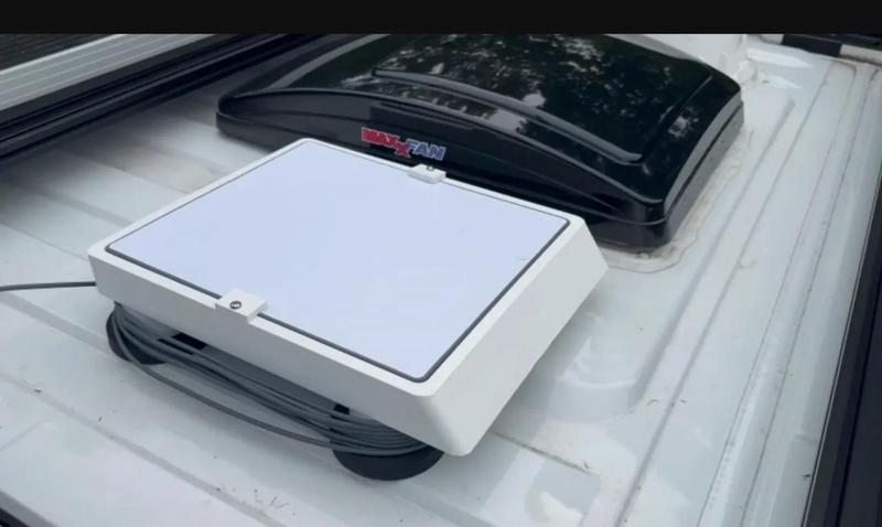 Starlink Mini Magnetic Mount and Cable Wrap for Vans   