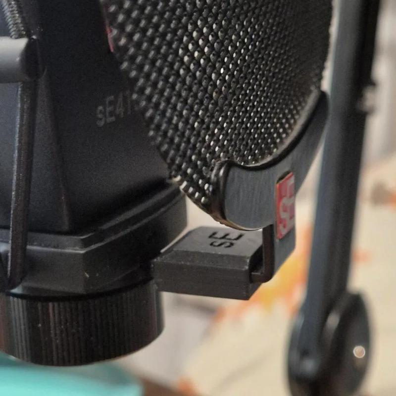 sE Electronics (sE 4400, 4100, T2, T1) Shock Mount Popfilter Holder   