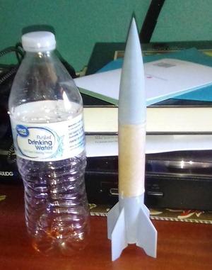 V2 BT50 1/67 scale rocket model