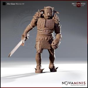 Fire Giant Warrior 01