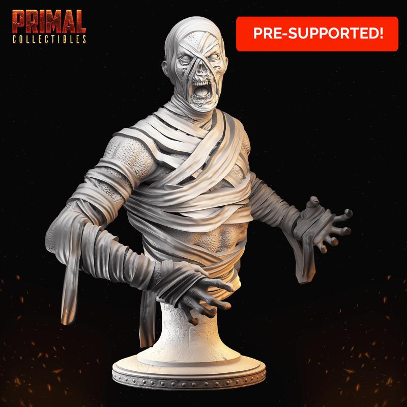 Mummy - bust -  MASTERS OF DUNGEONS QUEST