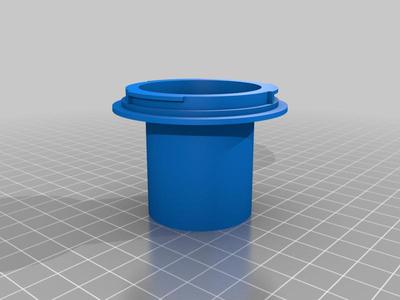 Canon EF - 38mm Microscope tube adapter