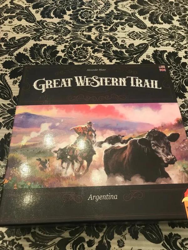 Great Western Trail: Argentina with Solo Modules in flush box   