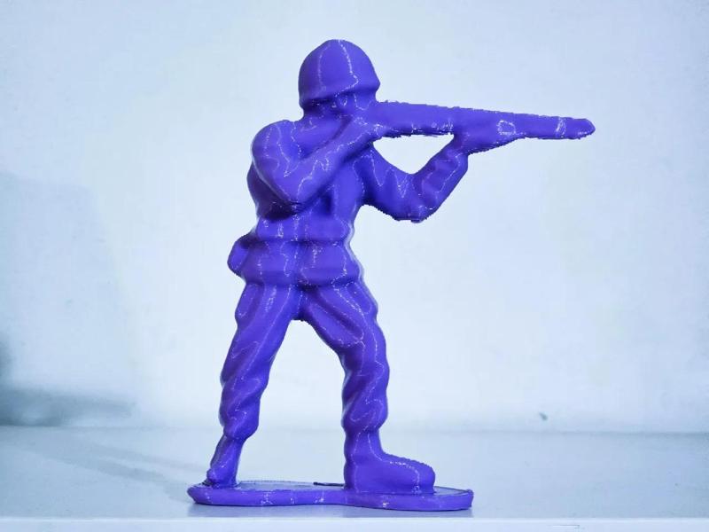 Little soldier - straight shooter sculpture   