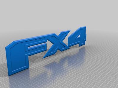 Ford FX4 logo