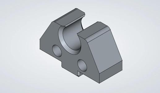 Prusa MK4/S Y-Rod Mounts (no tightening screw)   