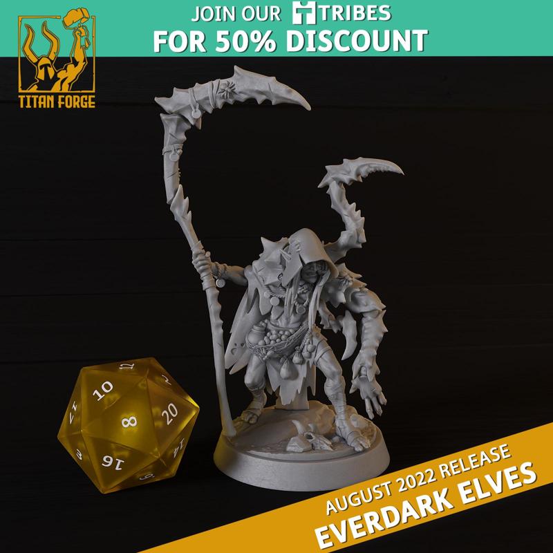 Everdark Elves Spider Necromant