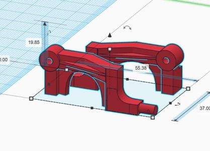 Tamiya Blitzer Beetle Shell Holder 