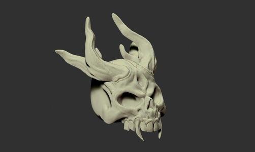 Horny Skull
