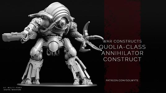 [LEGACY] War Constructs - Quolia-Class Annihilator Construct