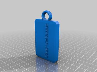 Hundi Genesis Keychain