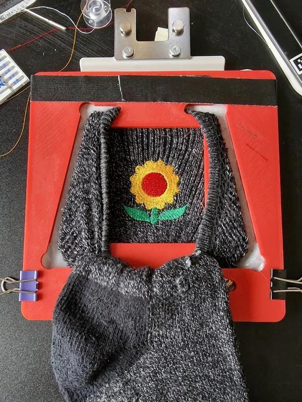 Sock Embroidery Frame for the Brother Skitch PP1   