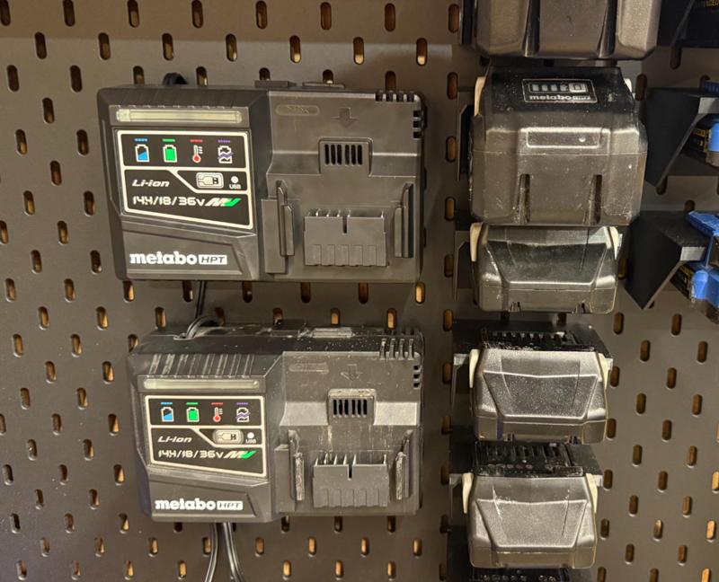 Metabo HPT 18V/36V Skadis Charger Mount