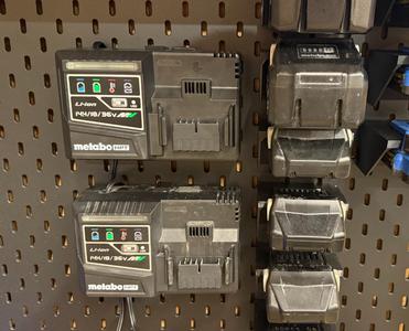 Metabo HPT 18V/36V Skadis Charger Mount