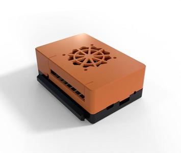 Orange PI PC Case w/ 2020 extrusion and fan inside