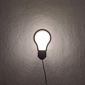 Incandescent LED Bulb Wall Lamp for 10mm LED Strip