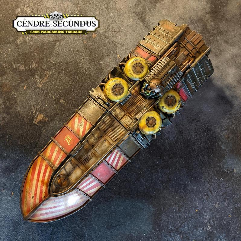 Old industrial Starship