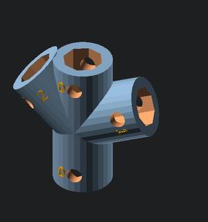 Tubular Support Customizable Parametric
