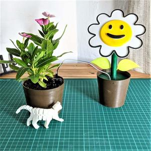 ROBOTIC FLOWER (DETECTS MOISTURE IN PLANTS)