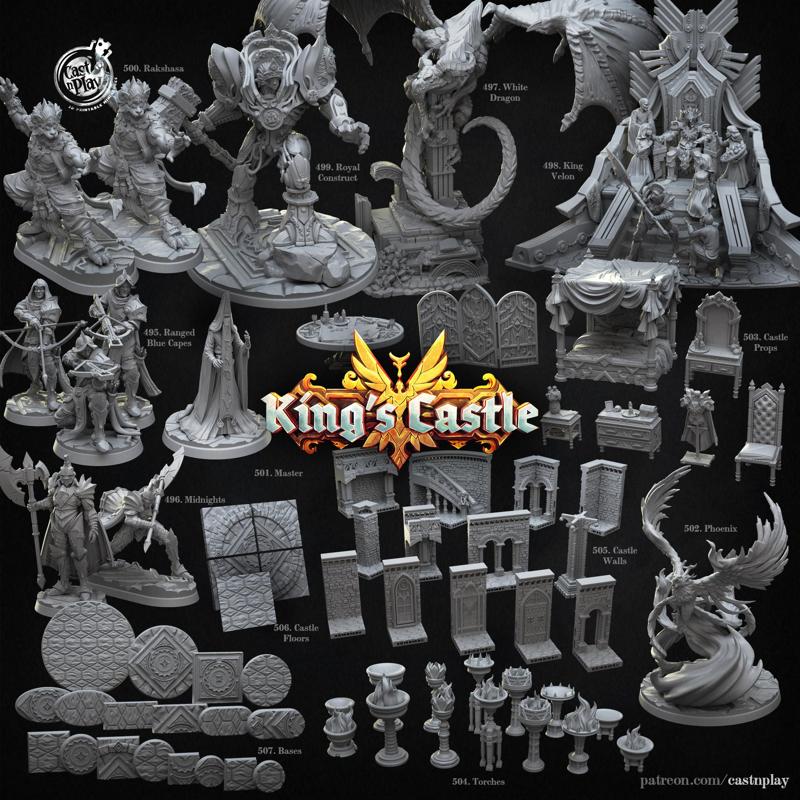 King's Castle (Pre-Supported) (Set)