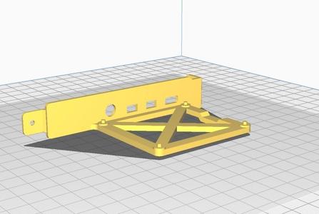 Raspberry Pi 4 PCI Vertical Mount Bracket