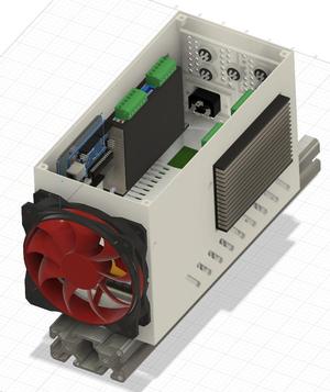 Simhub belt tensionner case