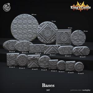 King's Castle Bases (Pre-Supported)