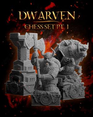 Dwarf Chess Set Pt.01 - Pawn